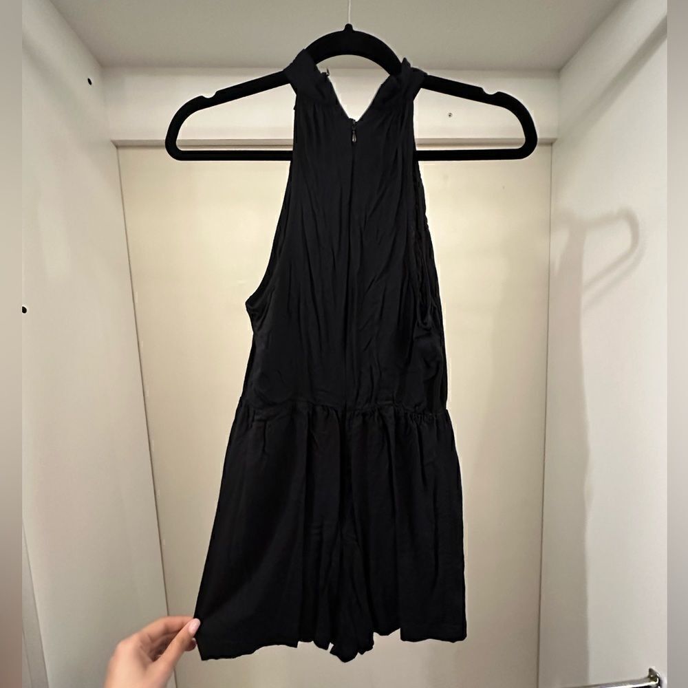 Black rhomper XS tank women’s urban outfitters